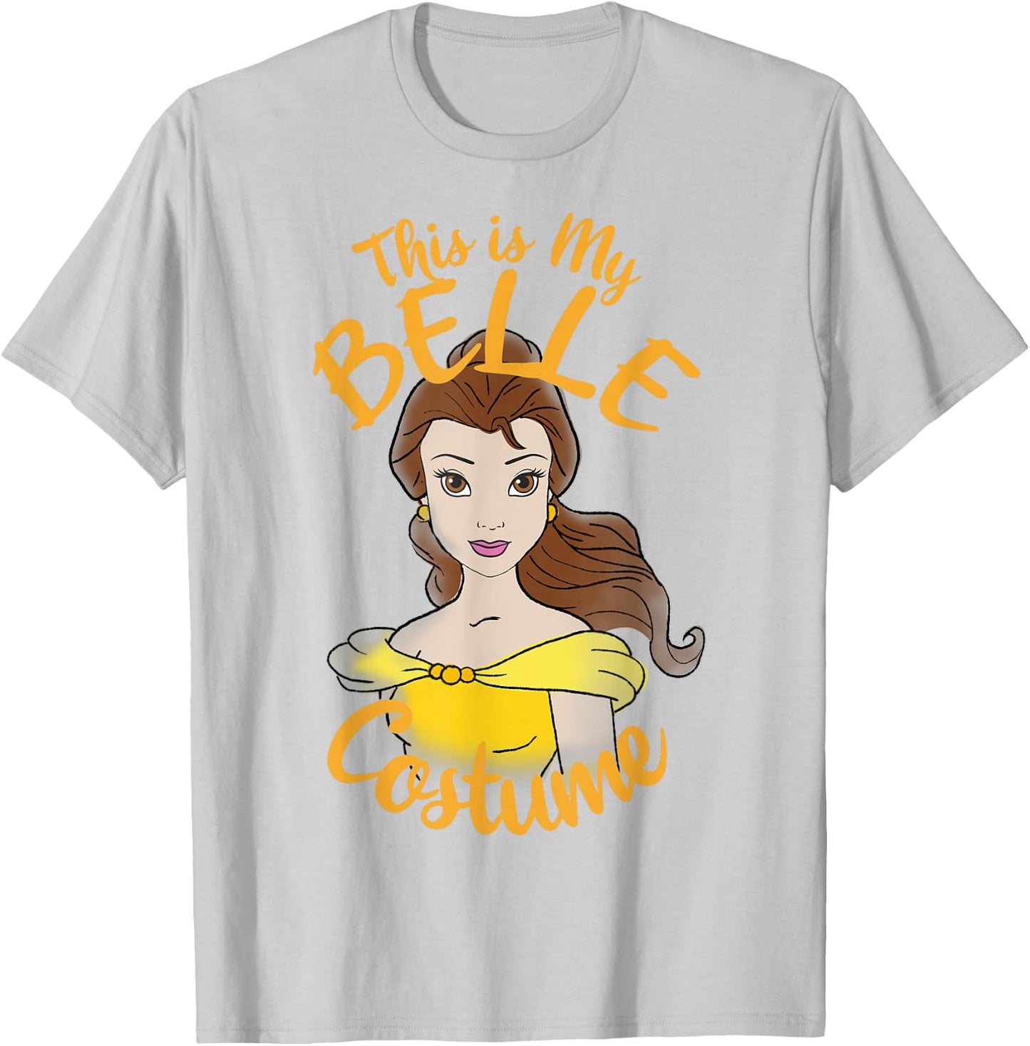 Disney Beauty And The Beast Belle My Costume Halloween T-Shirt - T-Shirt | Ash