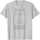 Rick and Morty Vitruvian Rick Cartoon T-Shirt - T-Shirt | Ash