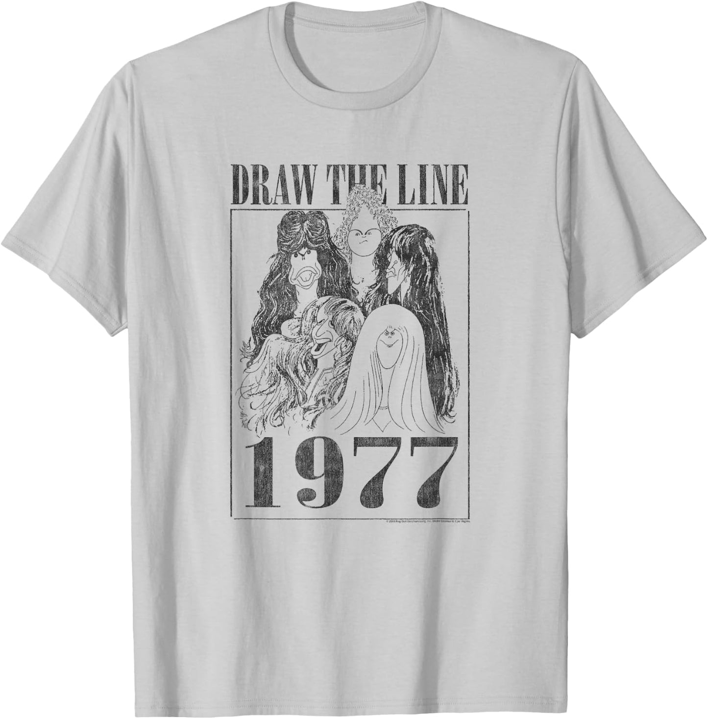 Aerosmith - Draw the Line 1977 T-Shirt - T-Shirt | Ash