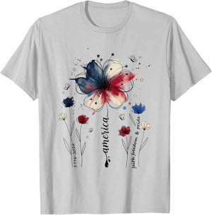 America 1776-2026 T-Shirt - T-Shirt | Ash