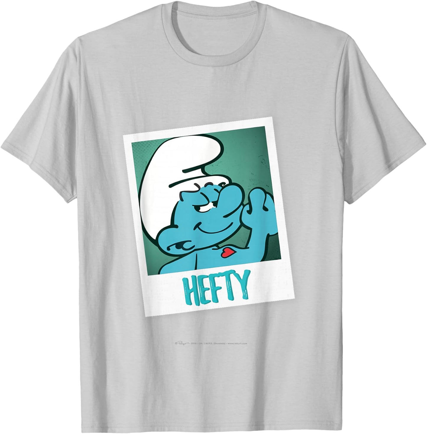 The Smurfs - Hefty T-Shirt - T-Shirt | Ash