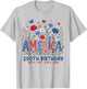 250 Years of America Anniversary 250th Birthday USA Women T-Shirt - T-Shirt | Ash