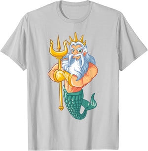 Mermaid Security Shirt | Funny Merman Swimming Gift T-Shirt - T-Shirt | Ash