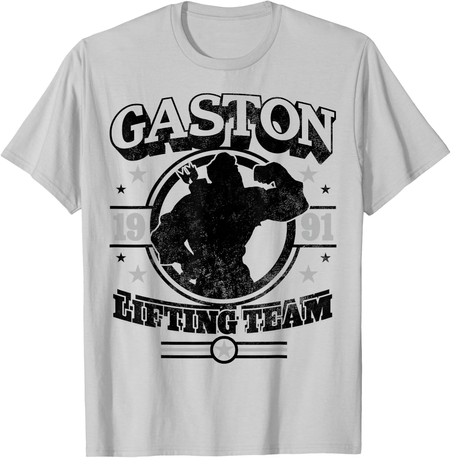Disney Beauty and The Beast Gaston Graphic T-Shirt - T-Shirt | Ash