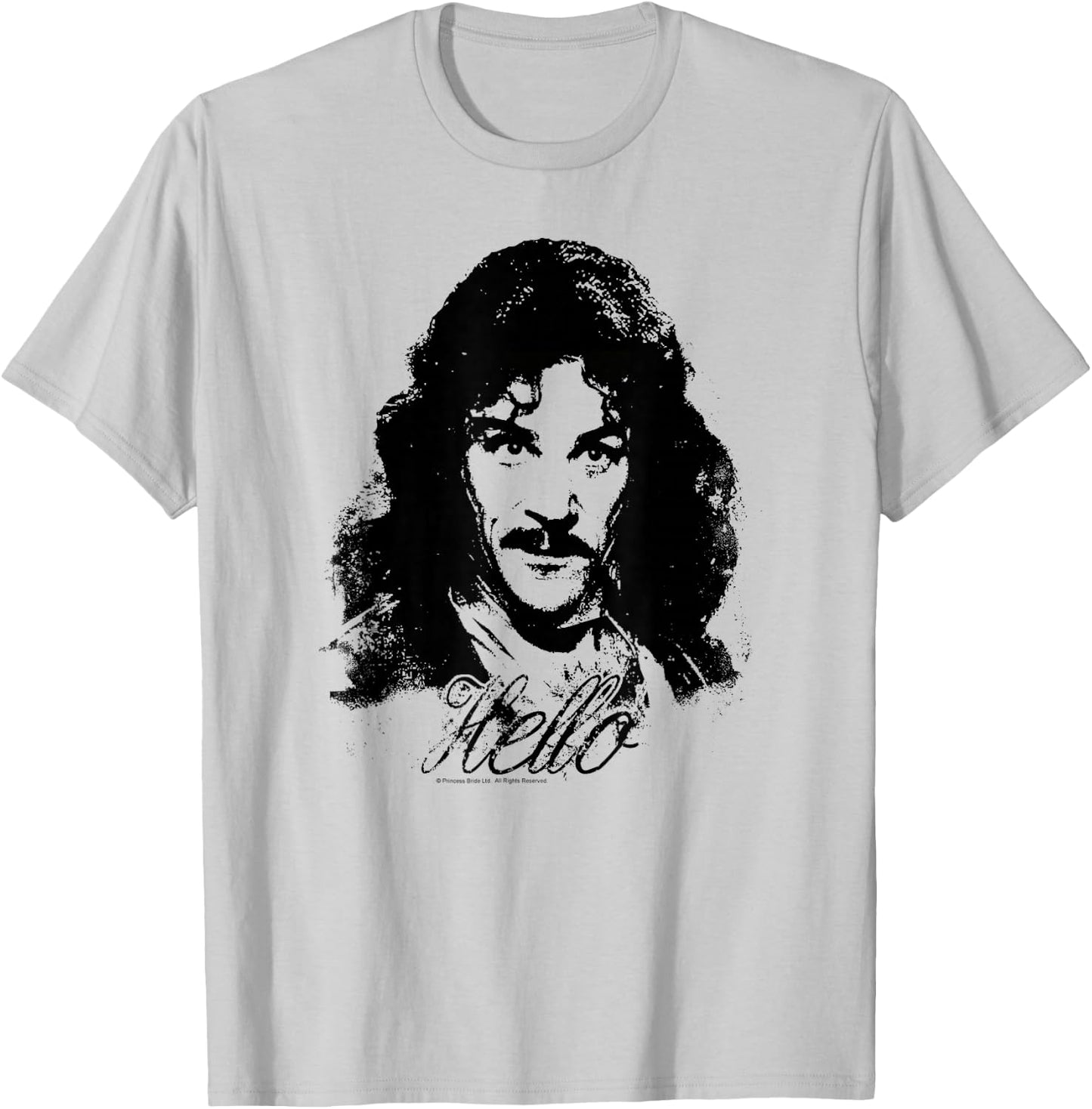 The Princess Bride Inigo Hello T-Shirt - T-Shirt | Ash
