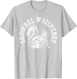 Squirrel Whisperer Spirit Gift T-Shirt - T-Shirt | Ash