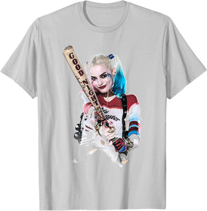 Suicide Squad Harley Quinn Bat at You T-Shirt - T-Shirt | Ash