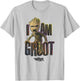 Marvel Guardians Vol.2 I AM Groot Cute Angry C1 Small T-Shirt - T-Shirt | Ash
