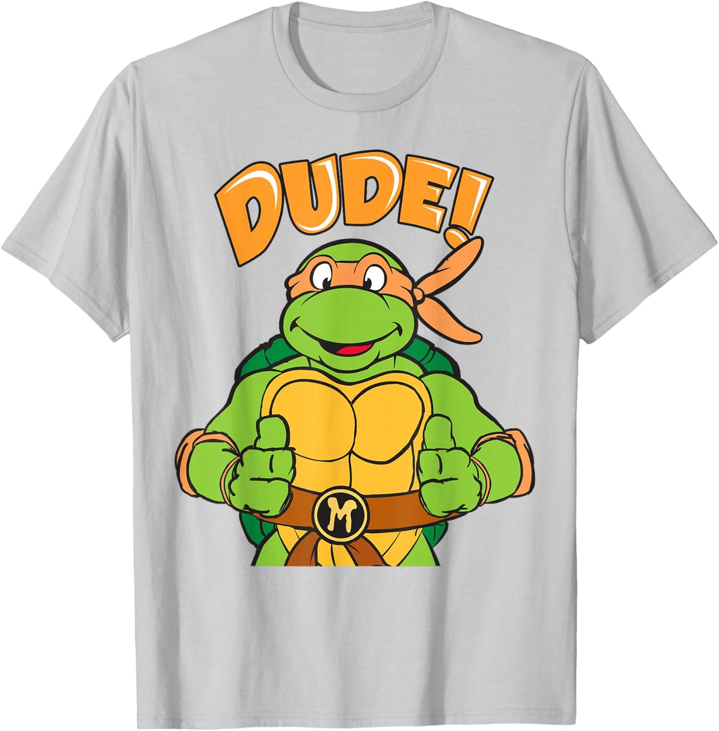 Teenage Mutant Ninja Turtles Michelangelo Dude T-Shirt - T-Shirt | Ash