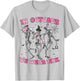 In October We Wear Pink Halloween Breast Cancer Skeleton T-Shirt - T-Shirt | Ash