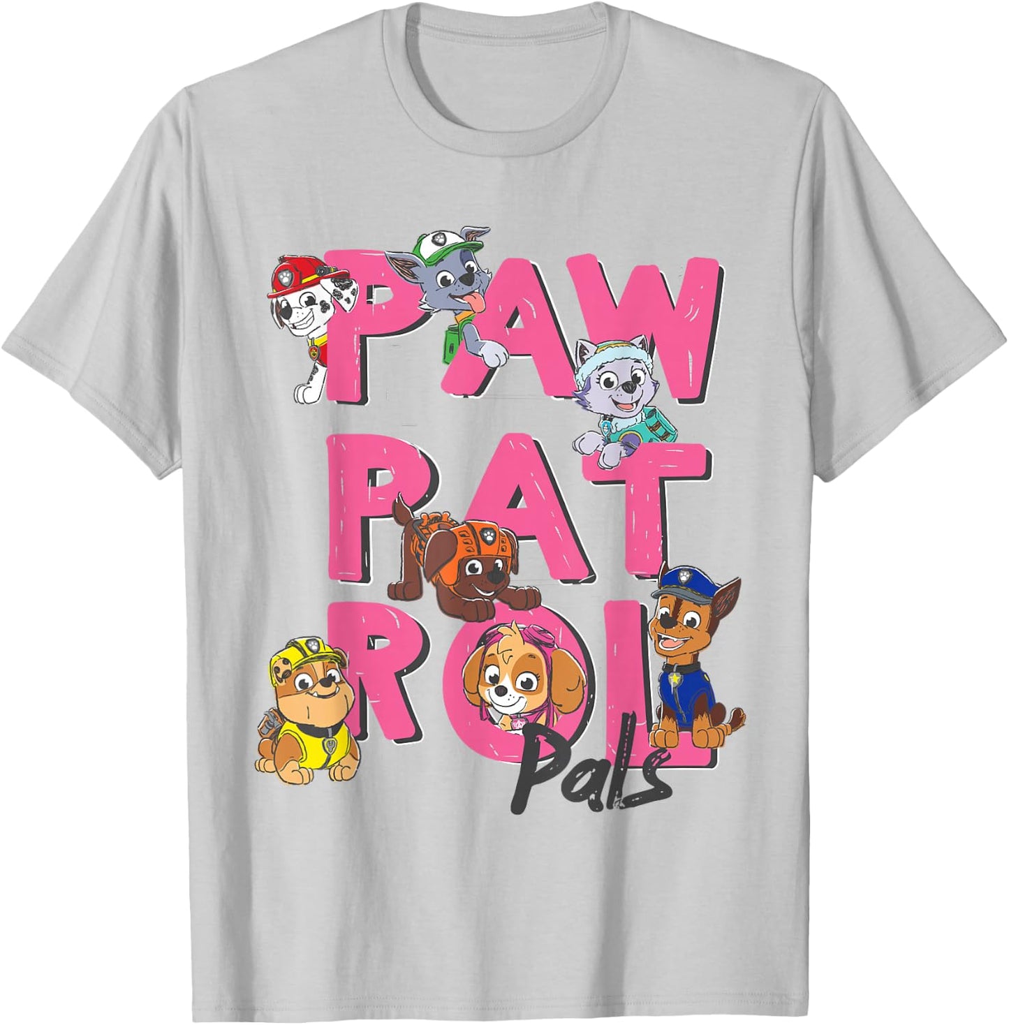Paw Patrol Paw Patrol Pals T-Shirt - T-Shirt | Ash
