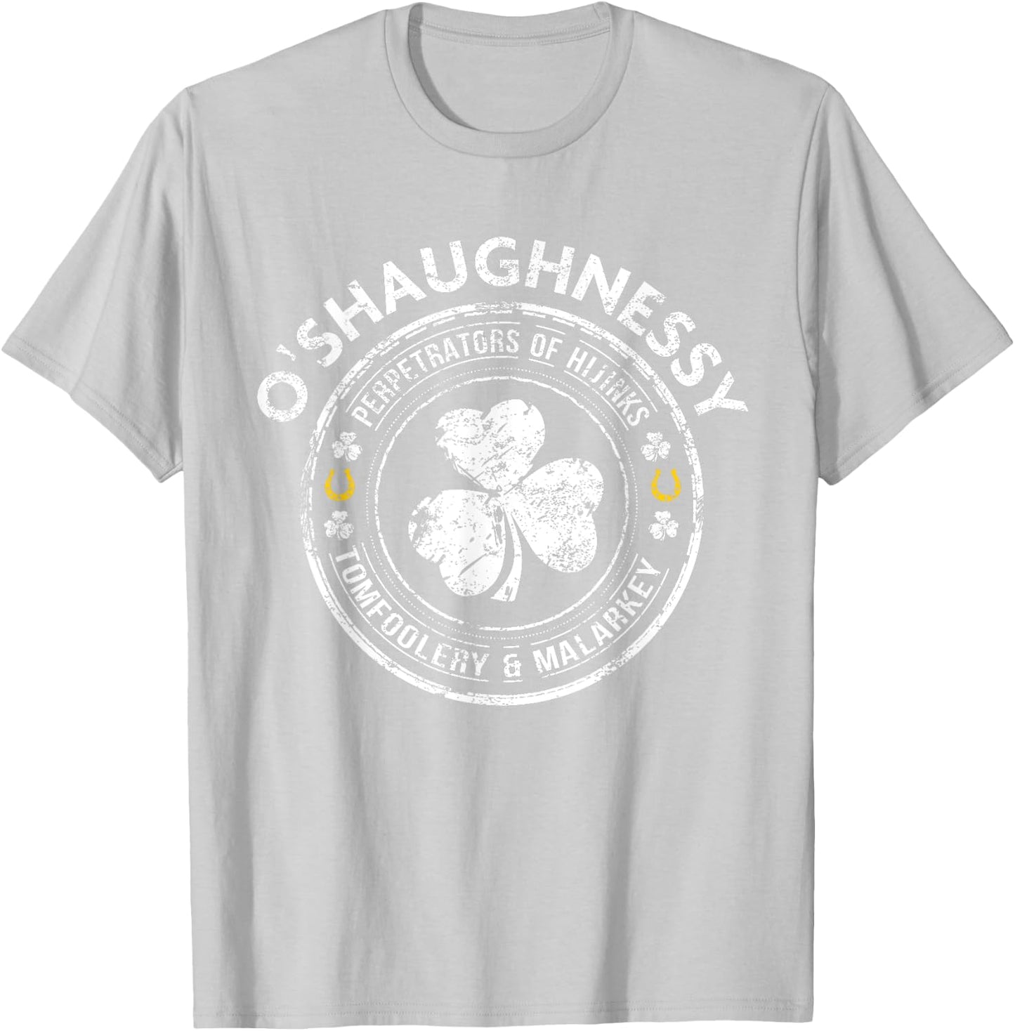 O'Shaughnessy Irish Family Name T-Shirt - T-Shirt | Ash