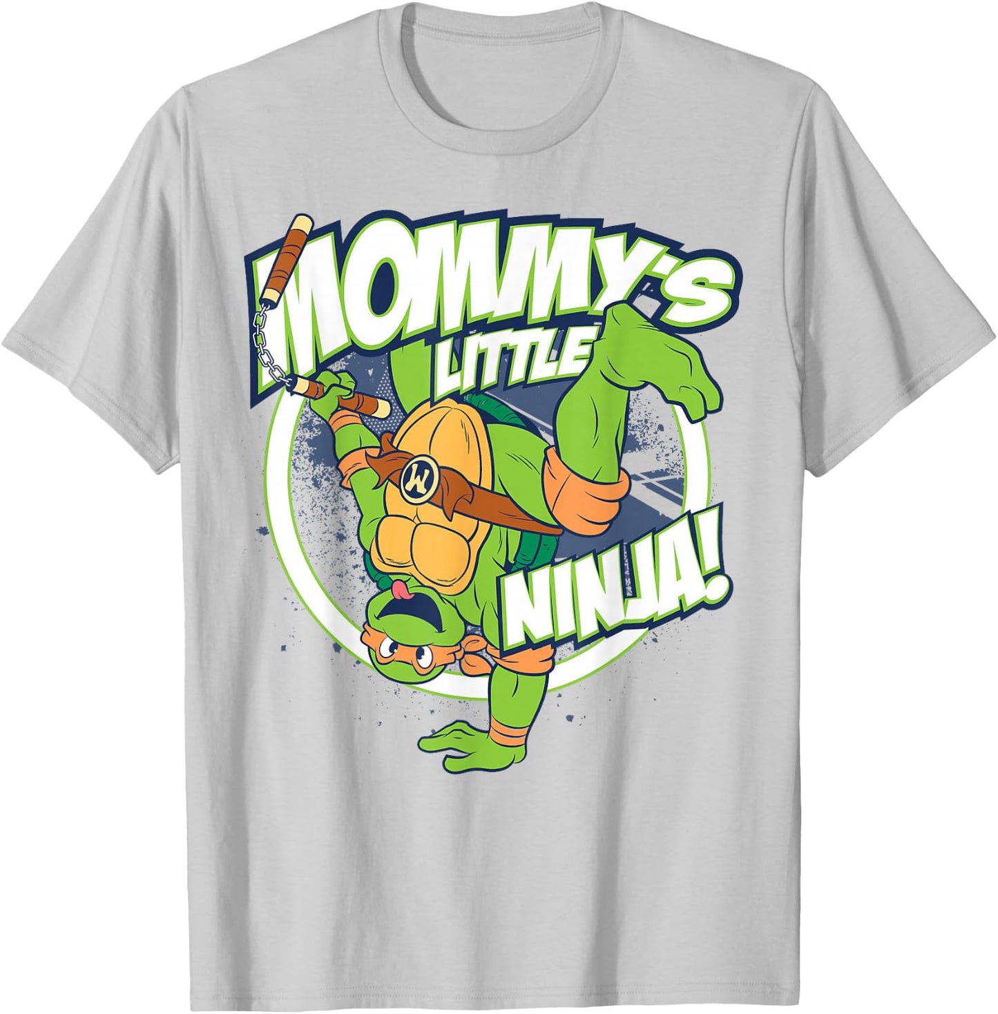 Teenage Mutant Ninja Turtles Mommy's Little Ninja T-Shirt - T-Shirt | Ash