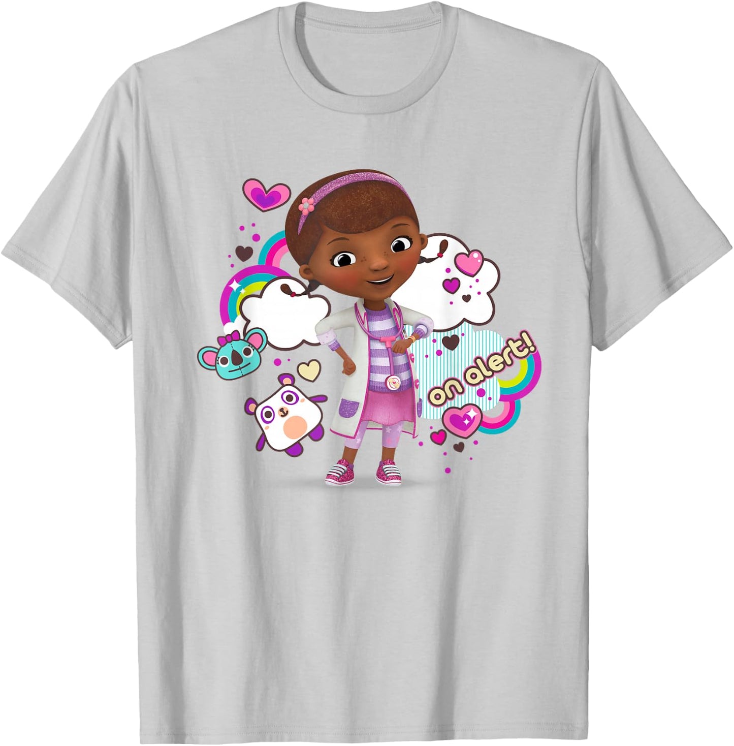 Disney Doc McStuffins On Alert T-Shirt - T-Shirt | Ash