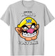Super Mario Halloween Vintage This Is My Wario Costume T-Shirt - T-Shirt | Ash