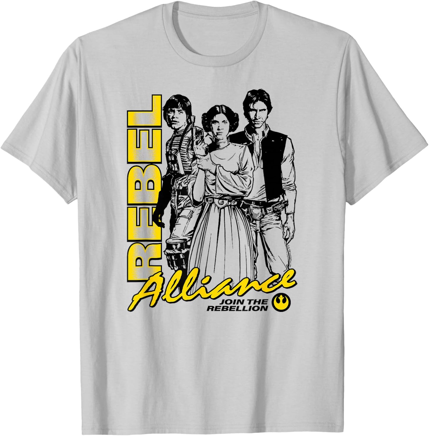 Star Wars - Rebel Alliance T-Shirt - T-Shirt | Ash