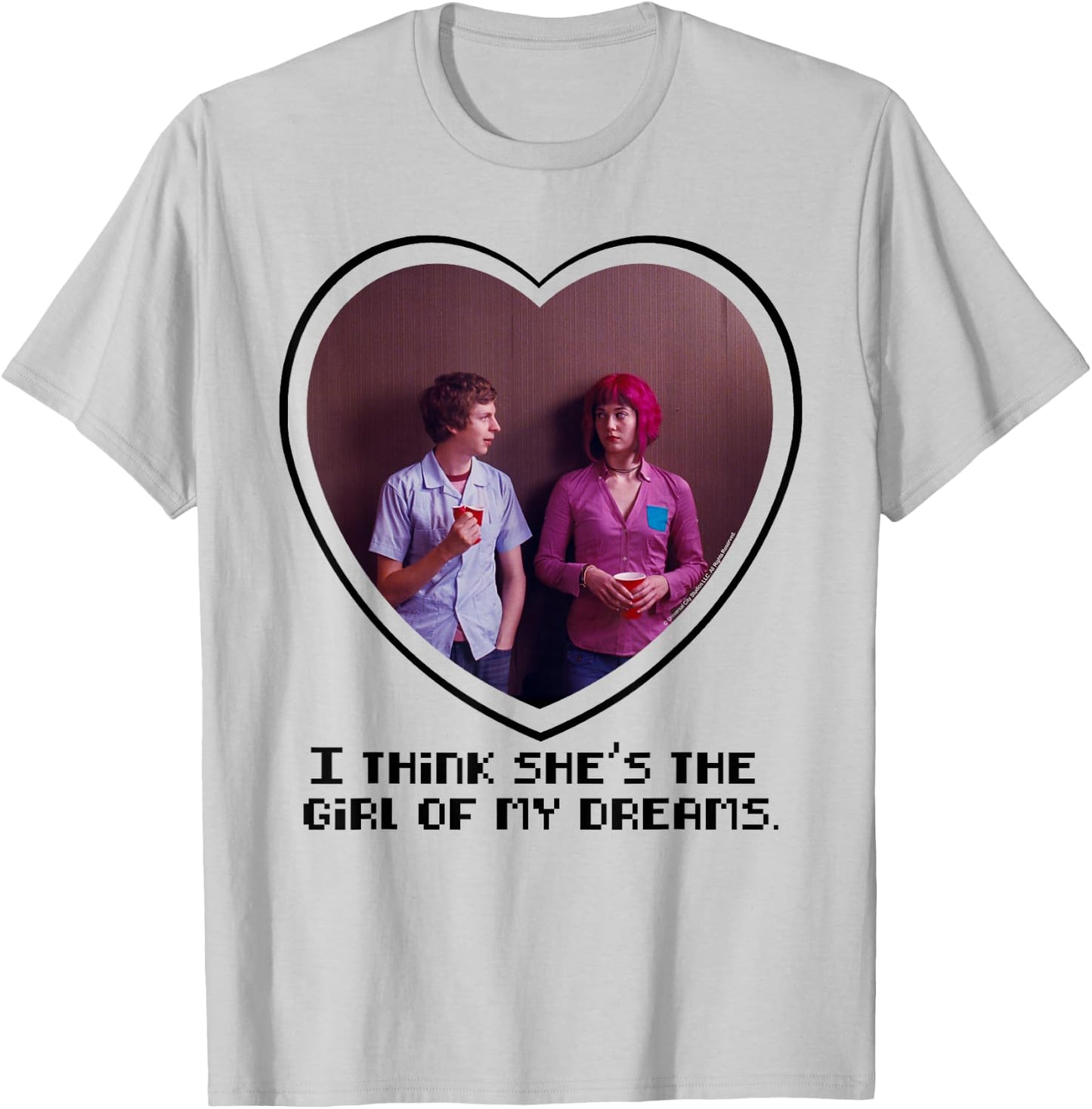 Scott Pilgrim Vs. The World Ramona Flowers Dream Girl T-Shirt - T-Shirt | Ash