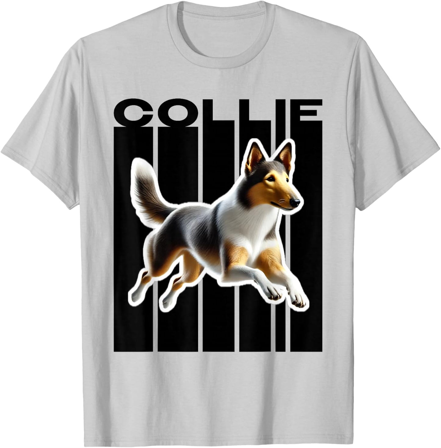 Smooth Collie Dog Lover T-Shirt - T-Shirt | Ash