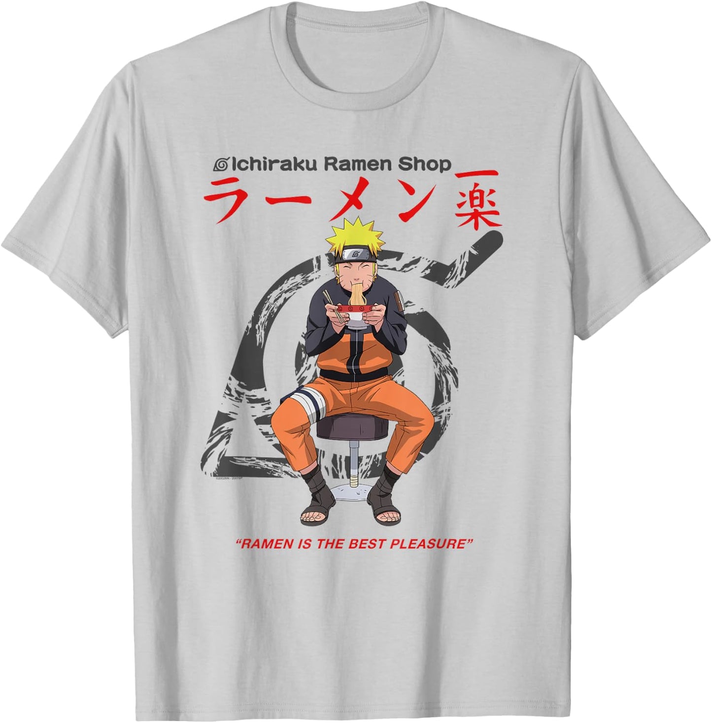 Naruto Shippuden Ichiraku Ramen Shop Naruto Anime T-Shirt - T-Shirt | Ash
