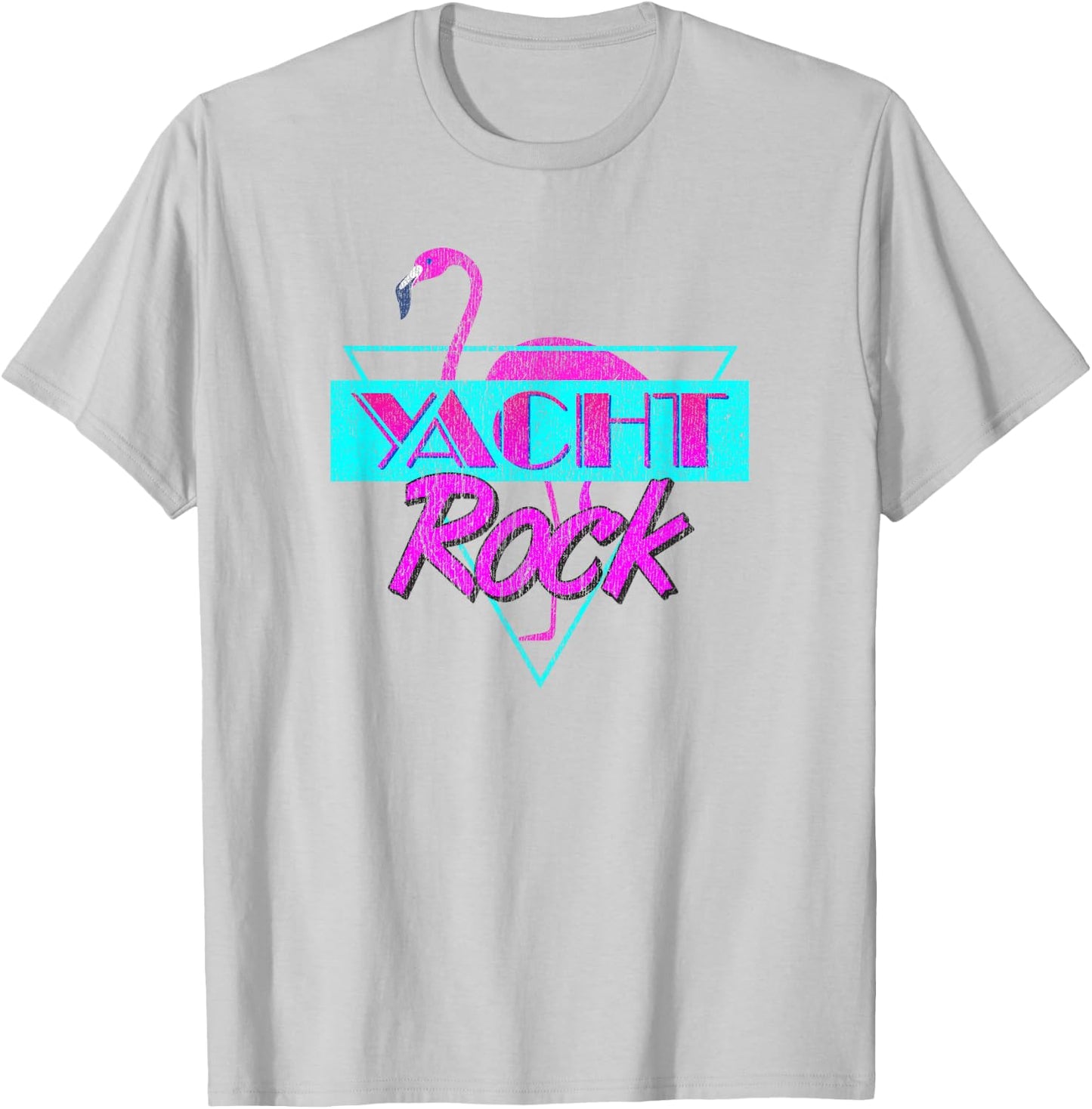 Yacht Rock Party Boat Drinking 80s Faded T-Shirt - T-Shirt | Ash
