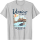 Venice Italy | Venezia Italia Vintage T Shirt T-Shirt - T-Shirt | Ash