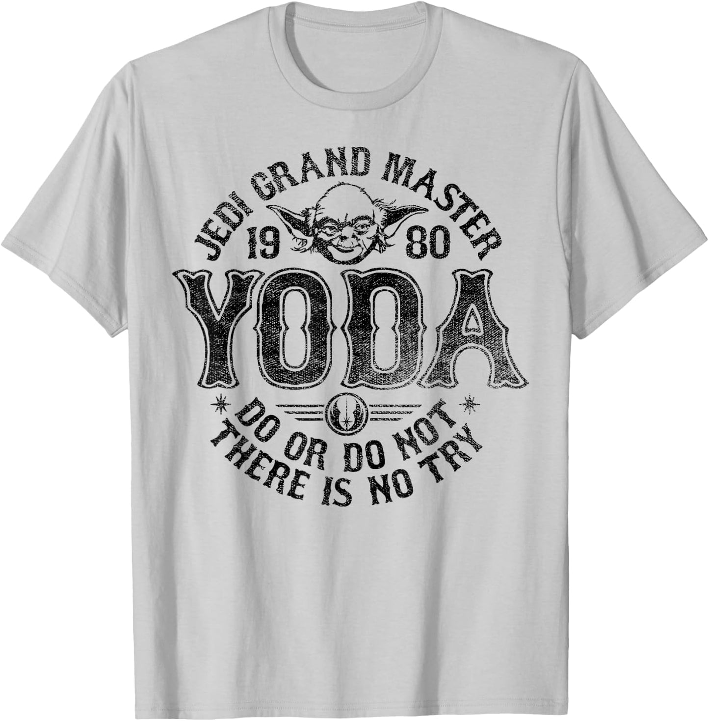 Star Wars Yoda Master 1980 Do Or Do Not T-Shirt - T-Shirt | Ash
