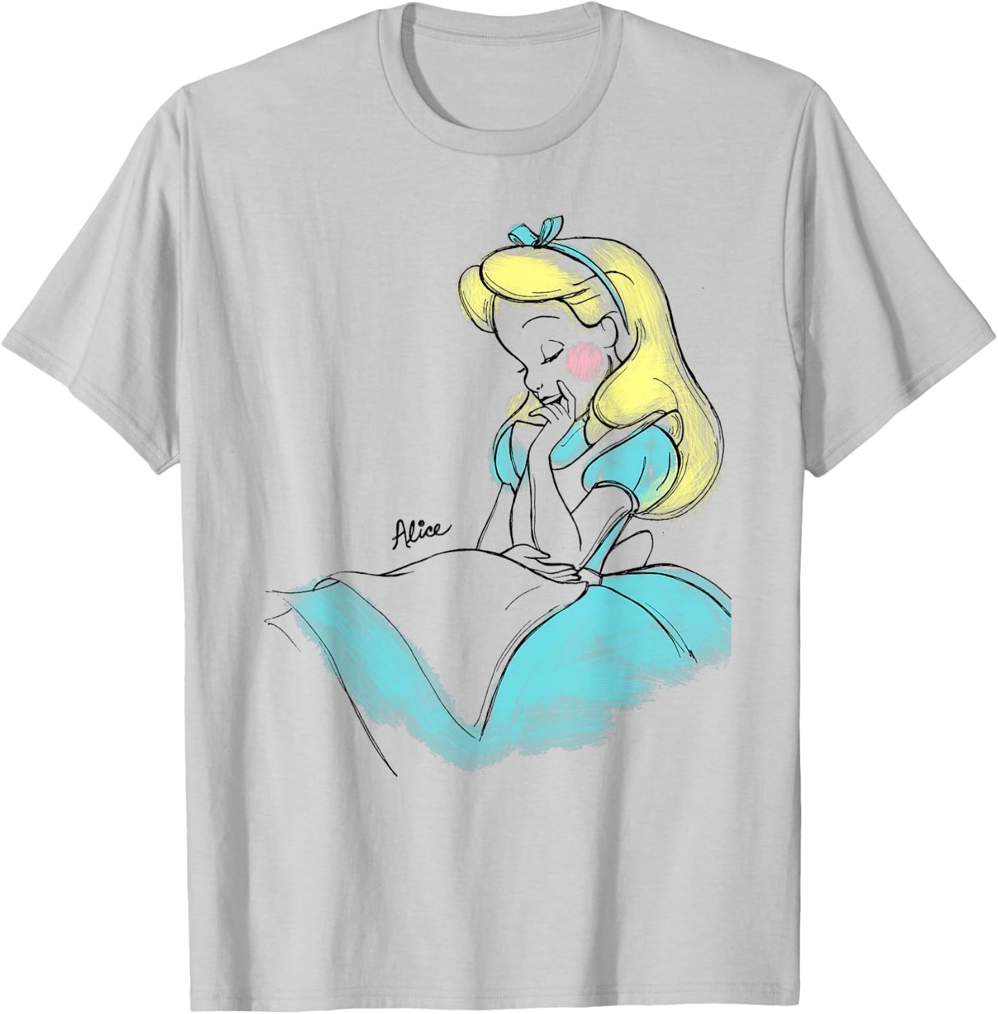 Alice in Wonderland - in Wonderland T-Shirt - T-Shirt | Ash