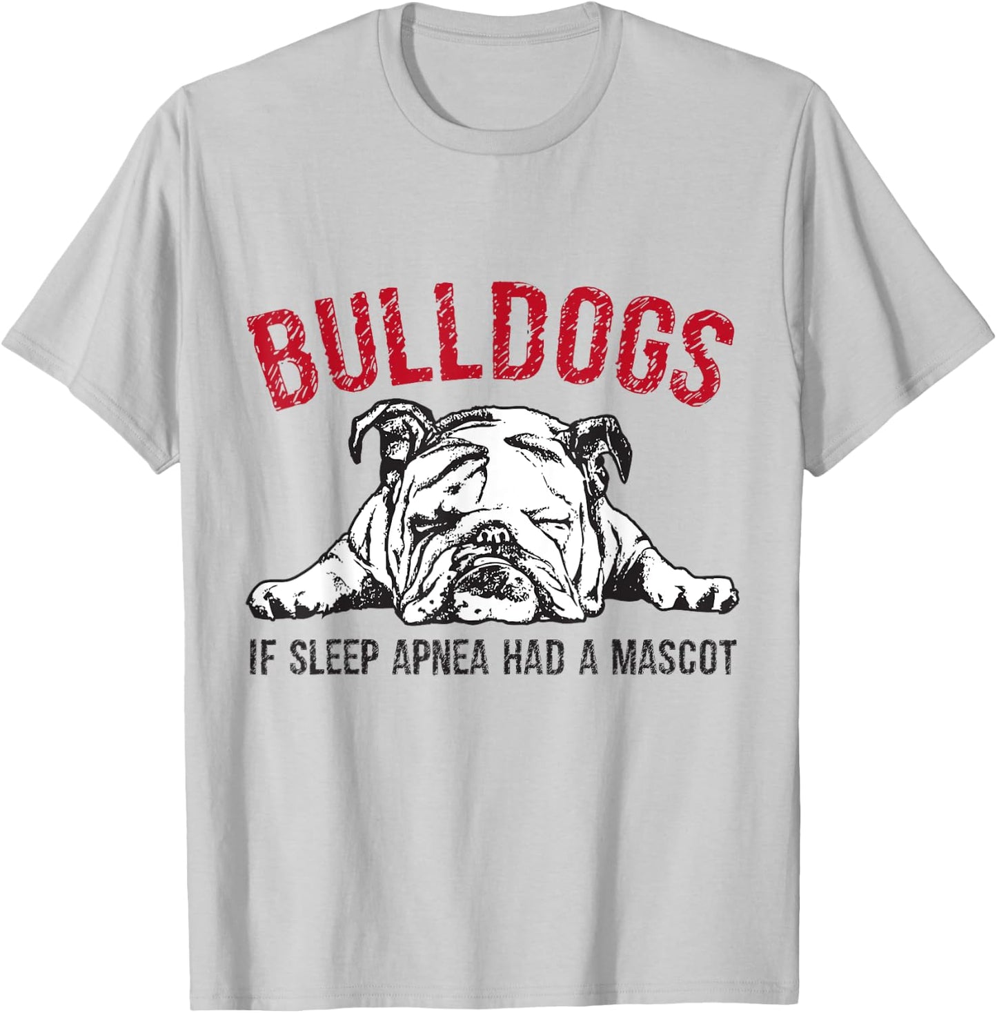 OFFICIAL English Bulldog Dog Shirt | Funny Dog Lover T Shirt Women Girls Kids T-Shirt - T-Shirt | Ash