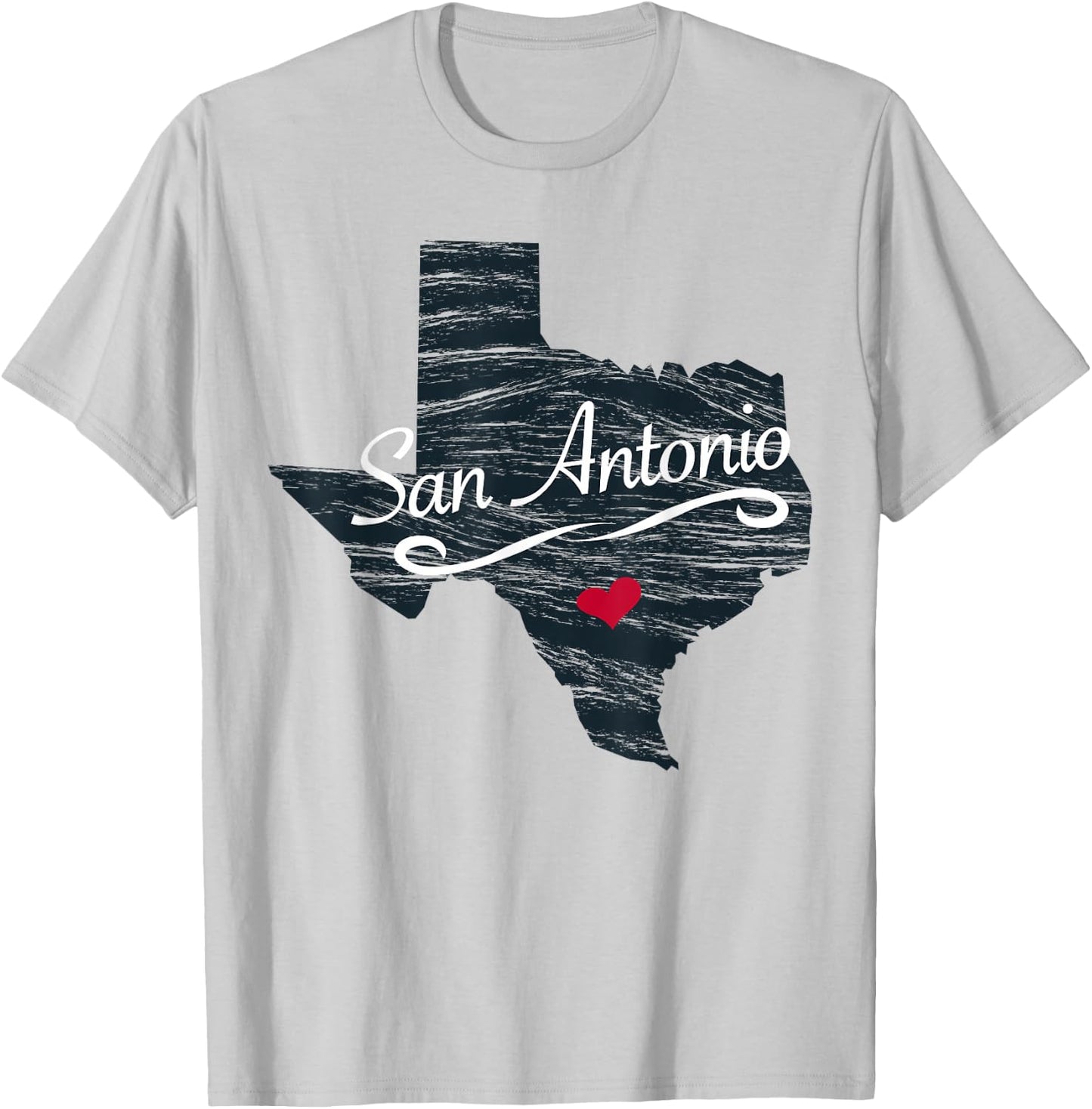 San Antonio Texas TX Gift Men's Women's Kid's Top T-Shirt - T-Shirt | Ash
