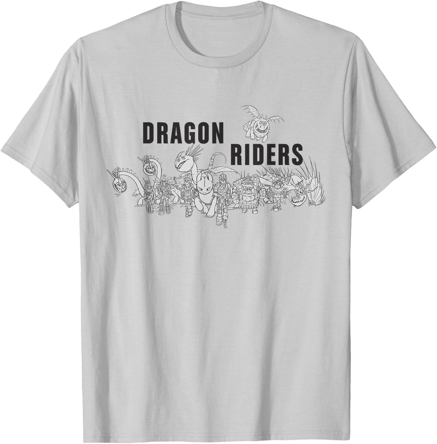 How to Train Your Dragon 3 Hidden World Take Flight T-Shirt - T-Shirt | Ash