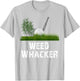 Distressed Funny Golf Weed Whacker Gift Golfers T-Shirt - T-Shirt | Ash