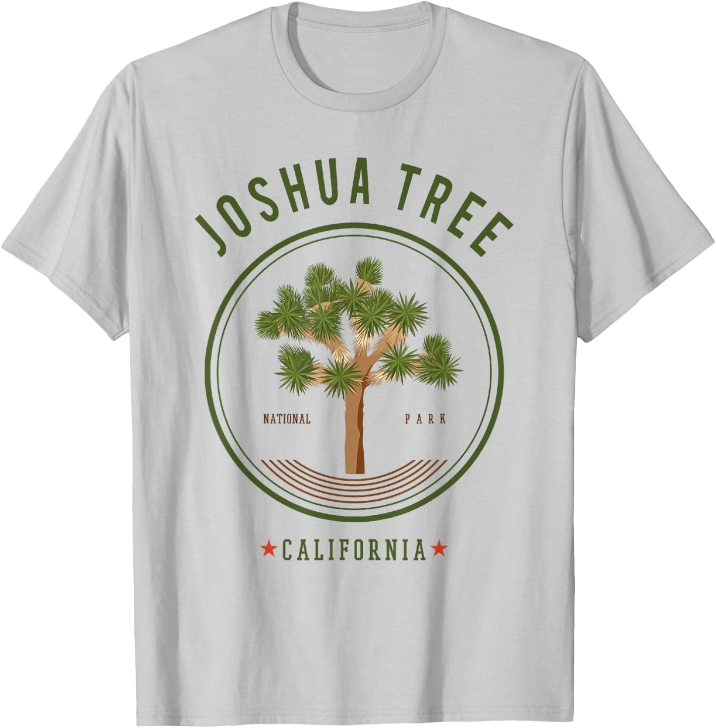 Joshua Tree National Park T-Shirt - T-Shirt | Ash