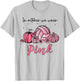 In October We Wear Pink Volleyball Breast Cancer Awareness T-Shirt - T-Shirt | Ash