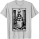 Cat Lady Tarot Card Vintage Deck Reader Lover Gothic Women T-Shirt - T-Shirt | Ash