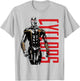 Marvel X-Men Cyclops Front Profile Side Text Graphic T-Shirt - T-Shirt | Ash