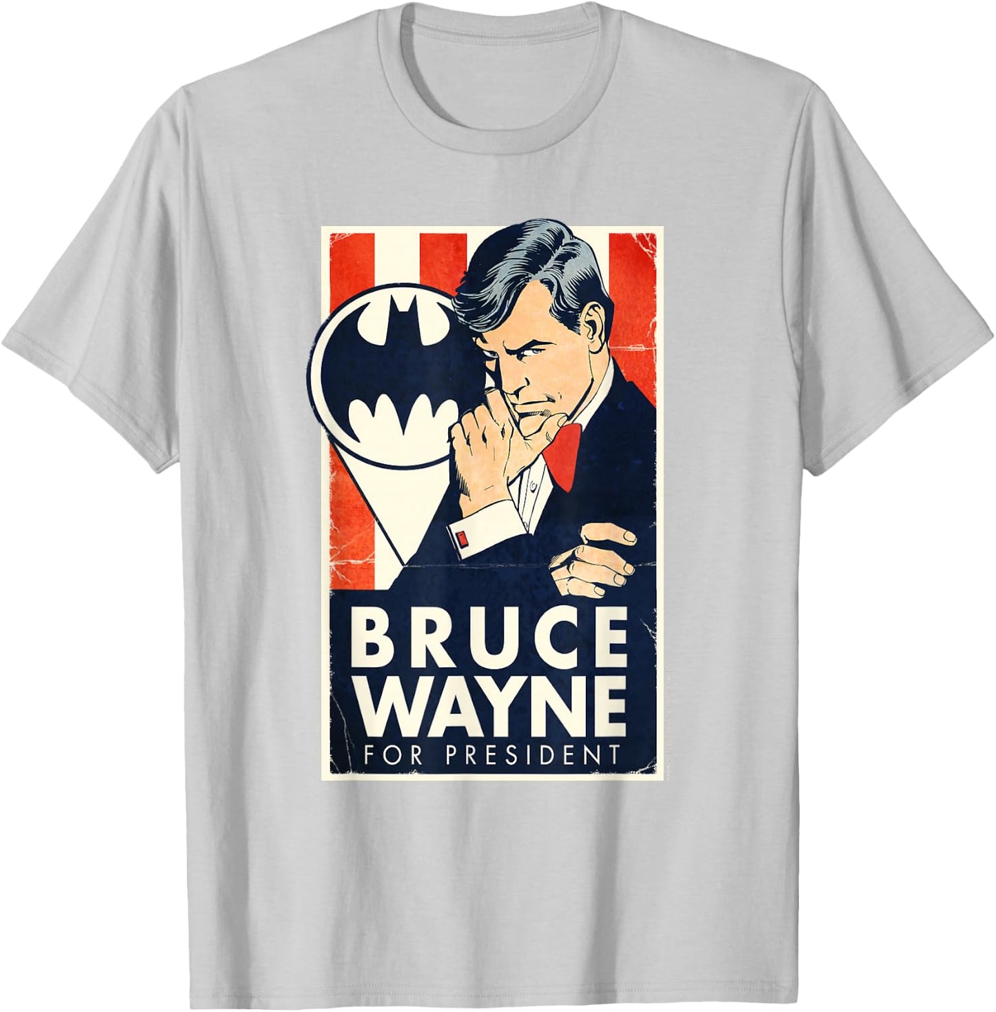 Batman Wayne For President T-Shirt - T-Shirt | Ash