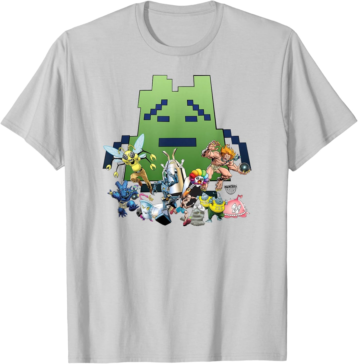 Aqua Teen Hunger Force Group T-Shirt - T-Shirt | Ash