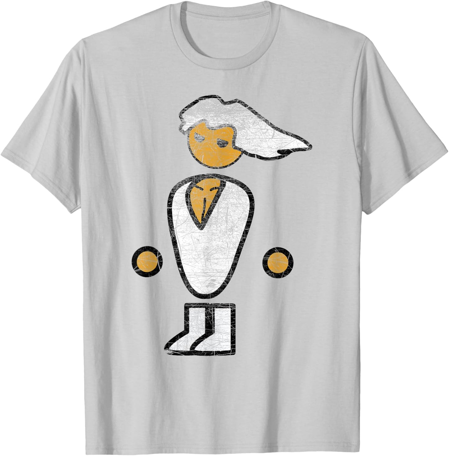 PC Master Race Distressed Vintage Style Shirt T-Shirt - T-Shirt | Ash