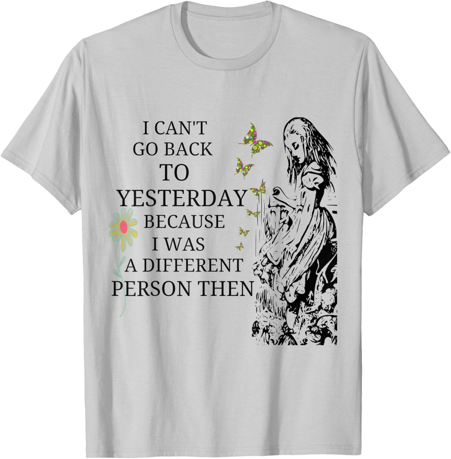 Alice in Wonderland-Men Women Kids T Shirt T-Shirt - T-Shirt | Ash