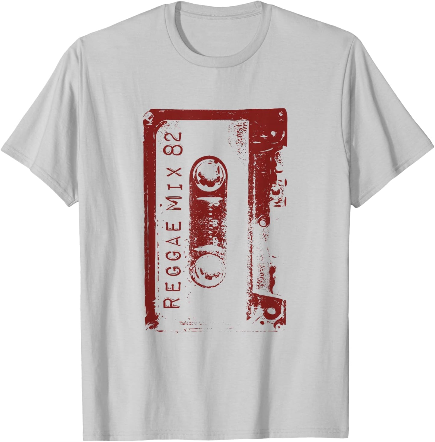 Reggae Retro 70s 80s Mixtape Jamaican Vintage Concert T-Shirt - T-Shirt | Ash