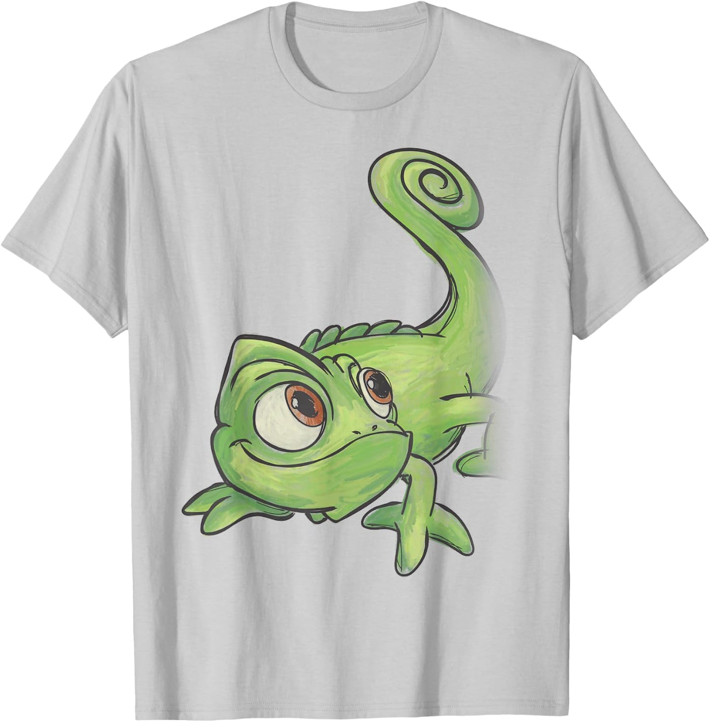 Disney Tangled Pascal Sketch T-Shirt - T-Shirt | Ash