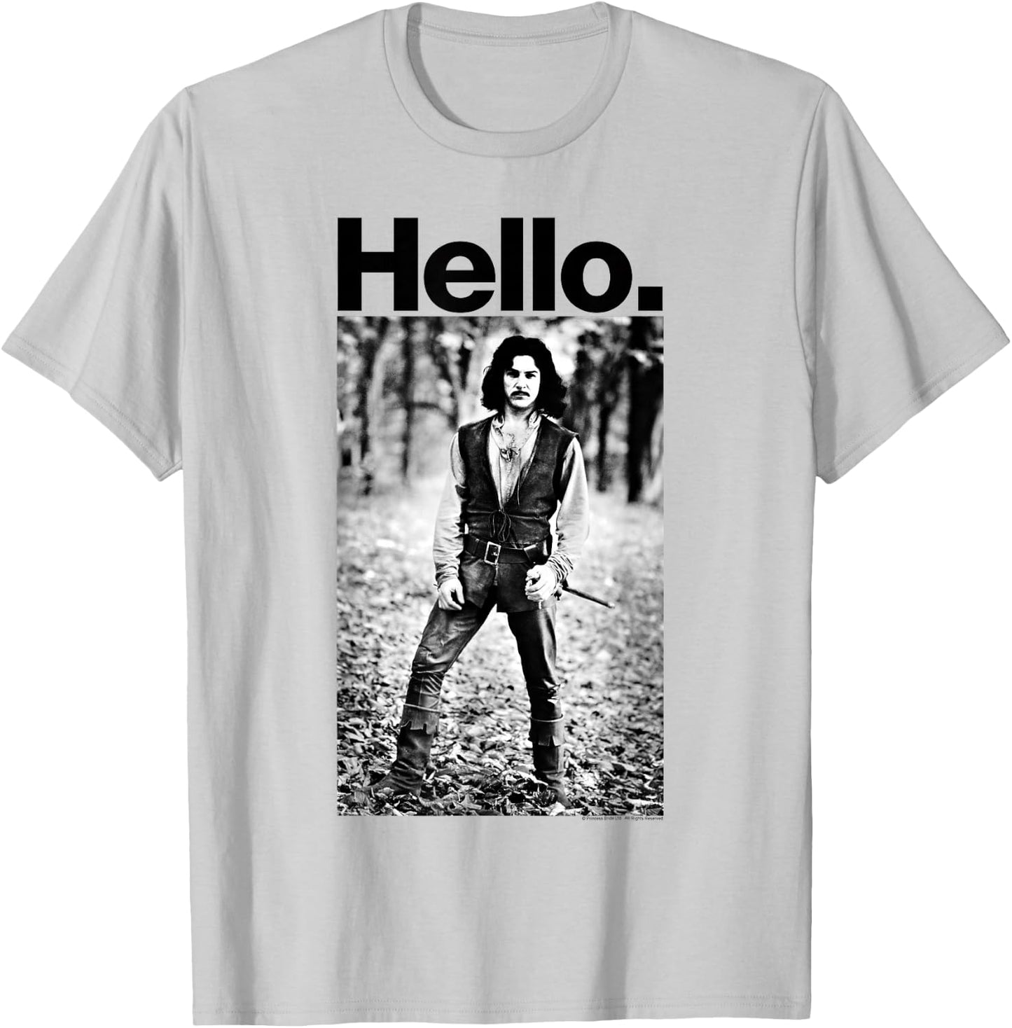 The Princess Bride Inigo Hello T-Shirt - T-Shirt | Ash