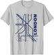 London Underground Tube T-Shirt - T-Shirt | Ash