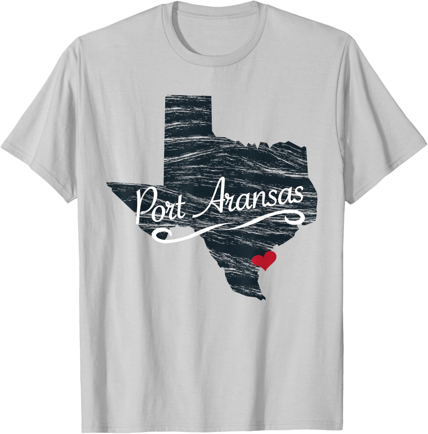 Port Aransas Texas TX Gift - Men's Women's Kid's T-Shirt - T-Shirt | Ash
