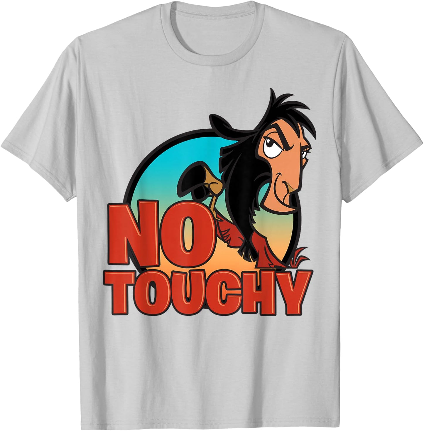 Disney Emperor's New Groove No Touchy Smirky Graphic T-Shirt - T-Shirt | Ash