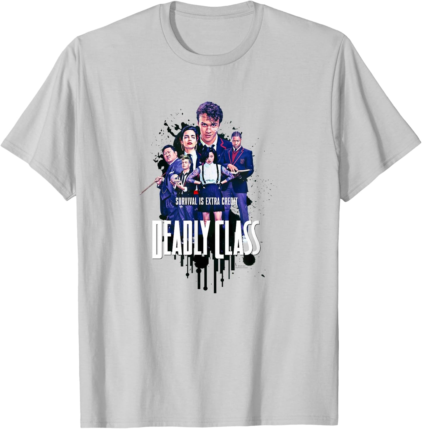 Deadly Class Survival is Extra Credit T-Shirt - T-Shirt | Ash