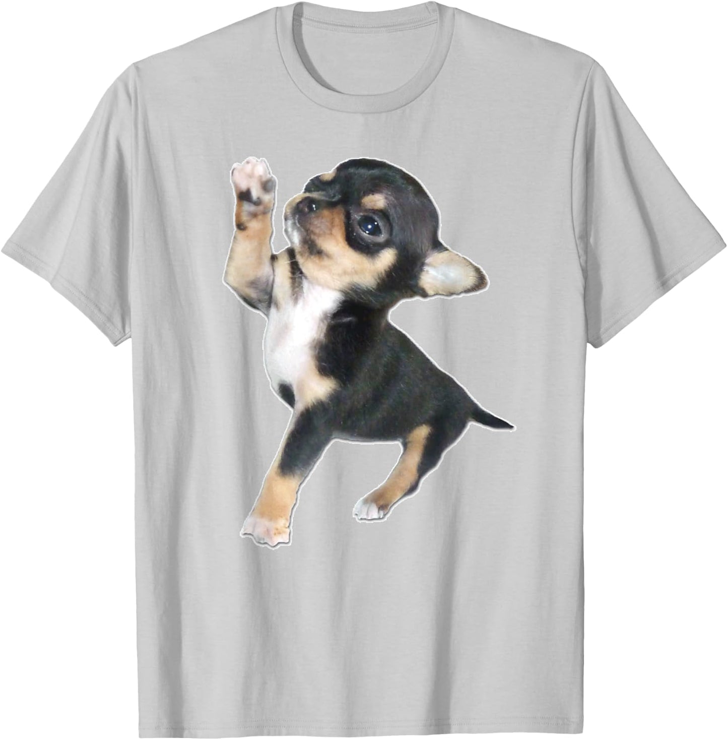 Chihuahua Puppy T-Shirt - T-Shirt | Ash
