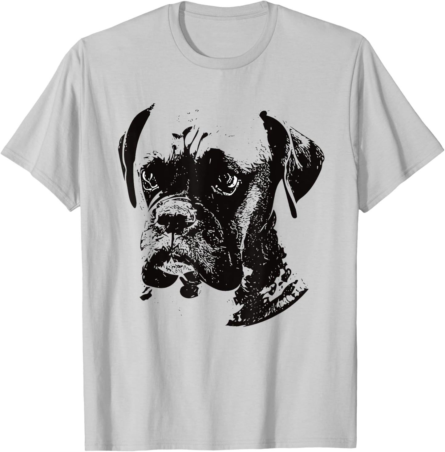 Boxer Dog Men Women Girls Kids T-Shirt - T-Shirt | Ash