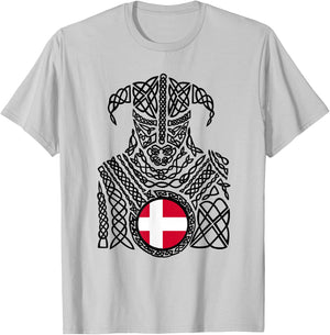 Denmark Danish Viking Gift T-Shirt - T-Shirt | Ash