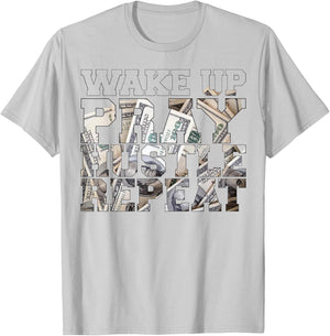 Wake Pray Hustle Repeat Entrepreneur Hip Hop Christian God T-Shirt - T-Shirt | Ash